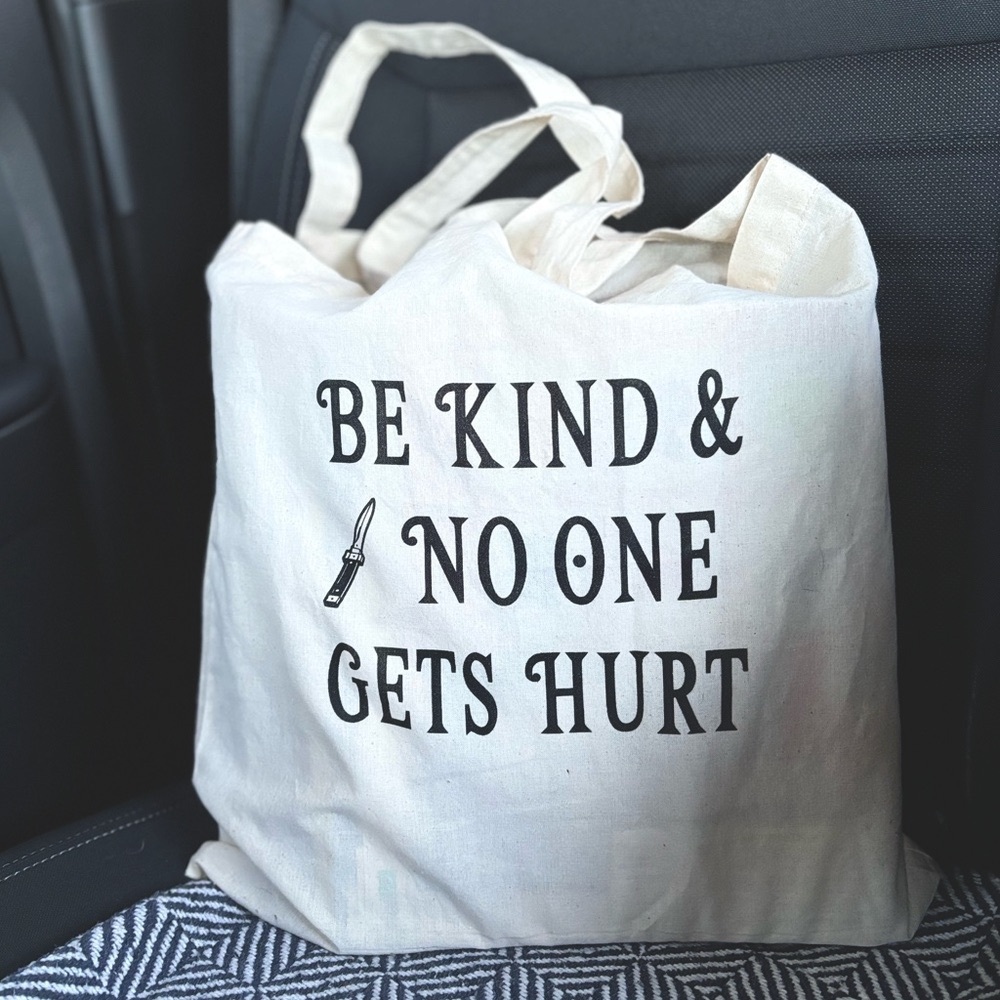 Alternatively Humorous Tote🔪